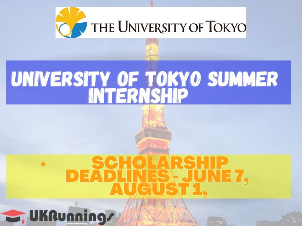University of Tokyo Summer Internship 2022 for international students